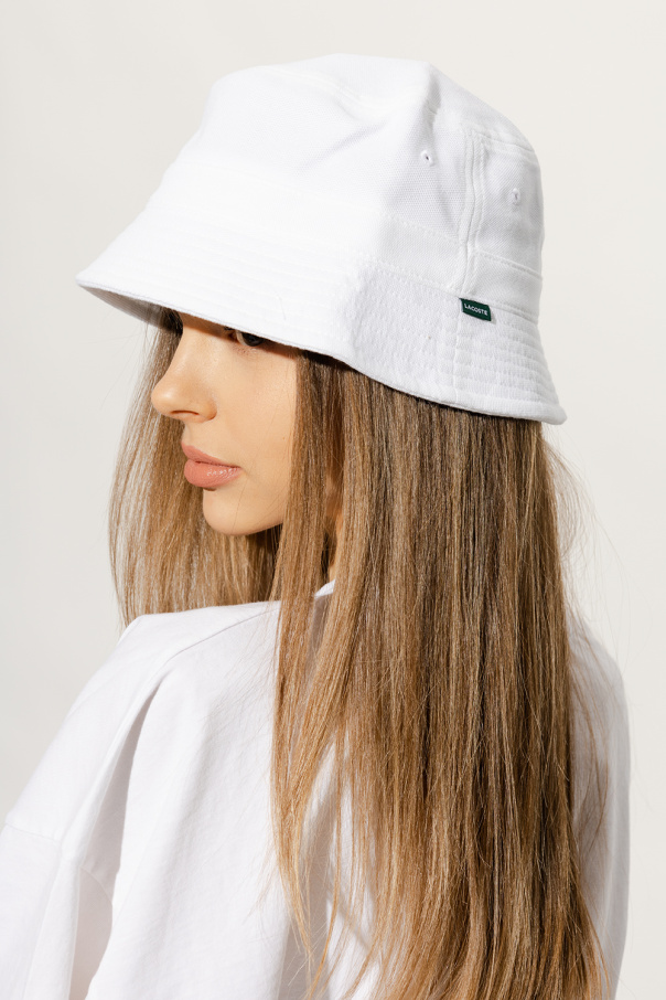 Biname fmedShops Mozambique White Bucket hat with logo Lacoste Polo Ralph Lauren Golf Cap